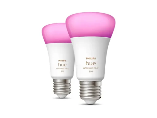 Philips Hue Inteligentna żarówka A60 E27 - 800 (2 szt.)* Żarówki