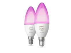 Philips Hue Inteligentna żarówka E14 świeczka (2 szt.)* Żarówki
