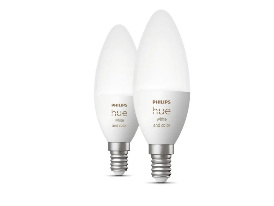 Philips Hue Inteligentna żarówka E14 świeczka (2 szt.)* Żarówki
