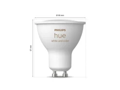 Philips Hue Inteligentny reflektor punktowy GU10 (3 szt.)* Żarówki