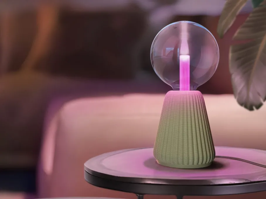 Philips Hue Lightguide duża kula + stożkowa lampa stołowa (szałwiowa)* Zestawy|Lampy Stołowe