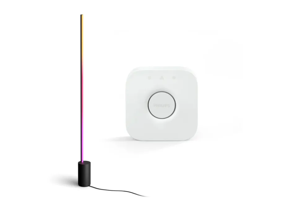 Philips Hue Pakiet: Lampa podłogowa Signe gradient + mostek Hue Bridge* Zestawy|Lampy Podłogowe