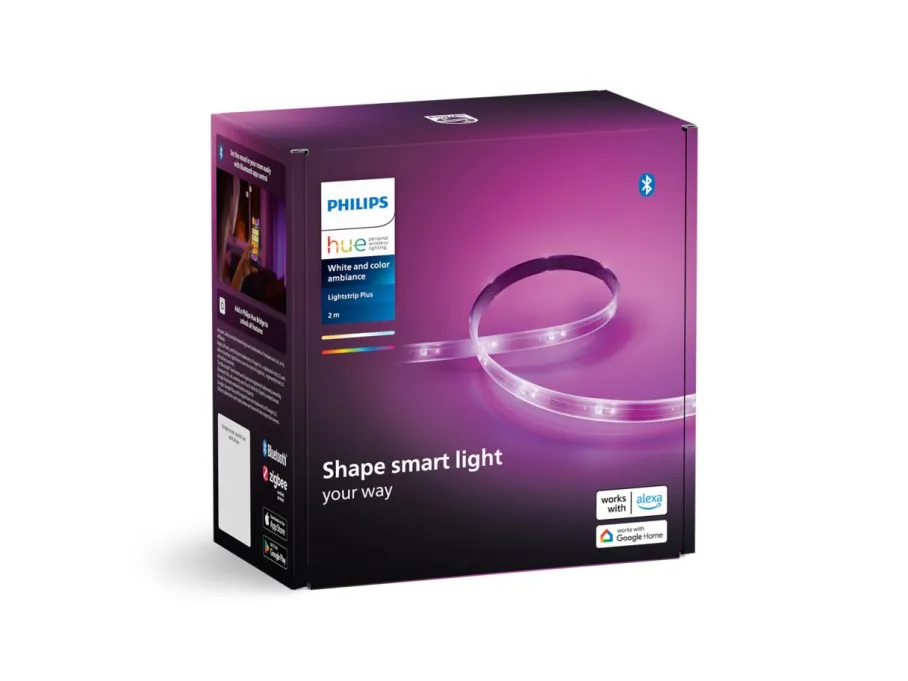Philips Hue Podstawa Lightstrip Plus V4, 2 metry* Taśmy Led