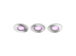 Philips Hue Reflektor łazienkowy wpuszczany Xamento, 3 szt.* Lampy Wpuszczane