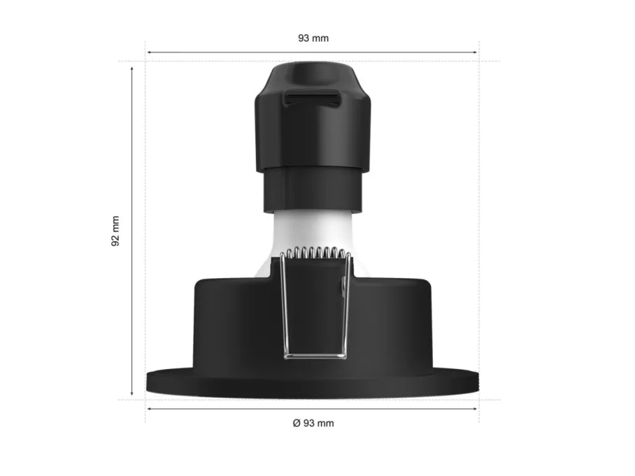 Philips Hue Reflektor łazienkowy wpuszczany Xamento, 3 szt.* Lampy Wpuszczane