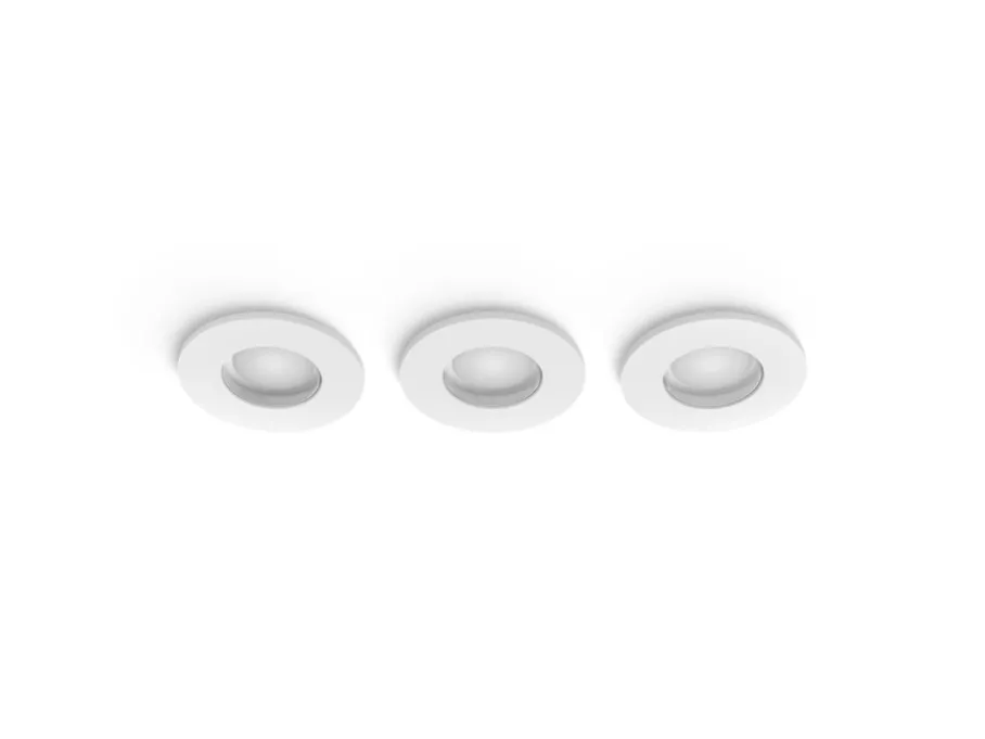 Philips Hue Reflektor łazienkowy wpuszczany Xamento, 3 szt.* Lampy Wpuszczane