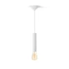Philips Hue Zestaw: Duża metalowa oprawa z kablem w płóciennym oplocie dla żarówek Filament (biała) + żarówka ST72 White ambiance Filament Edison* Zestawy|Lampy Wiszące