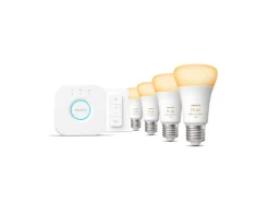 Philips Hue Zestaw startowy: 4 inteligentne żarówki E27 (1100) + regulator przyciemniania* Zestawy Startowe