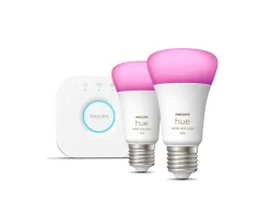 Philips Hue Zestaw startowy: 2 inteligentne żarówki E27 (1100)* Zestawy Startowe