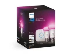 Philips Hue Zestaw startowy: 2 inteligentne żarówki E27 (1100)* Zestawy Startowe