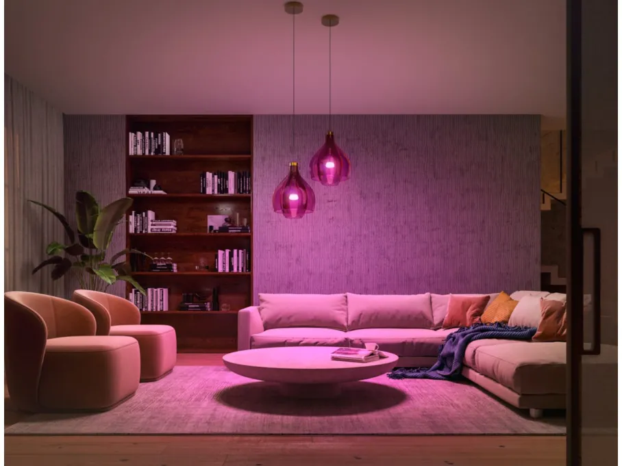 Philips Hue Zestaw startowy: 3 inteligentne żarówki E27 (1100) + regulator przyciemniania Hue Dimmer switch* Zestawy Startowe