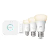 Philips Hue Zestaw startowy: 3 inteligentne żarówki E27 (1100) + regulator przyciemniania Hue Dimmer switch* Zestawy Startowe