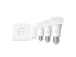 Philips Hue Zestaw startowy: 3 inteligentne żarówki E27 (1100) + regulator przyciemniania Hue Dimmer switch* Zestawy Startowe