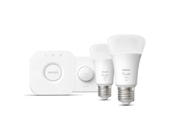 Philips Hue Zestaw startowy: 2 inteligentne żarówki E27 (1100) + przycisk Hue Smart button* Zestawy Startowe