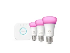 Philips Hue Zestaw startowy: 3 inteligentne żarówki E27 (1100)* Zestawy Startowe